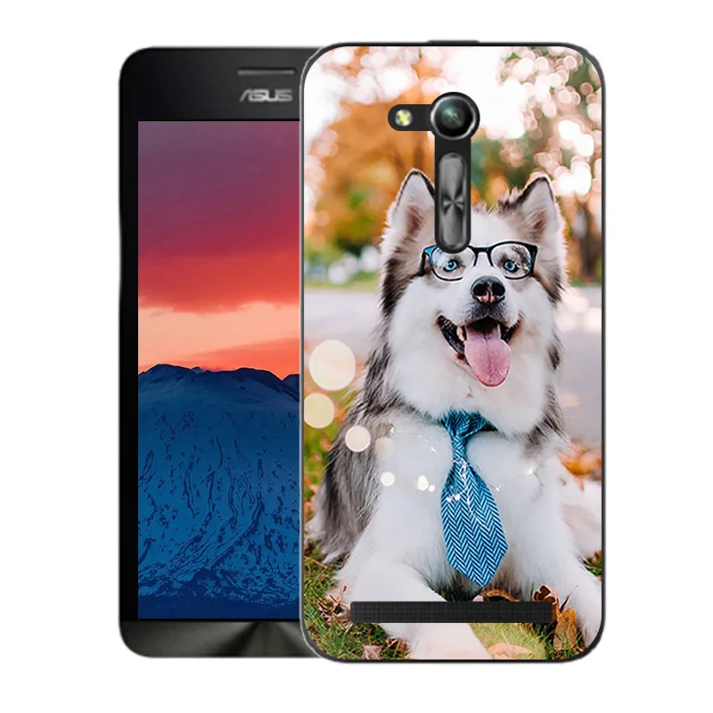 Задняя крышка для Asus Zenfone GO zb452кг 4 5 дюйма силиконовые чехлы с принтом Dangou мягкая