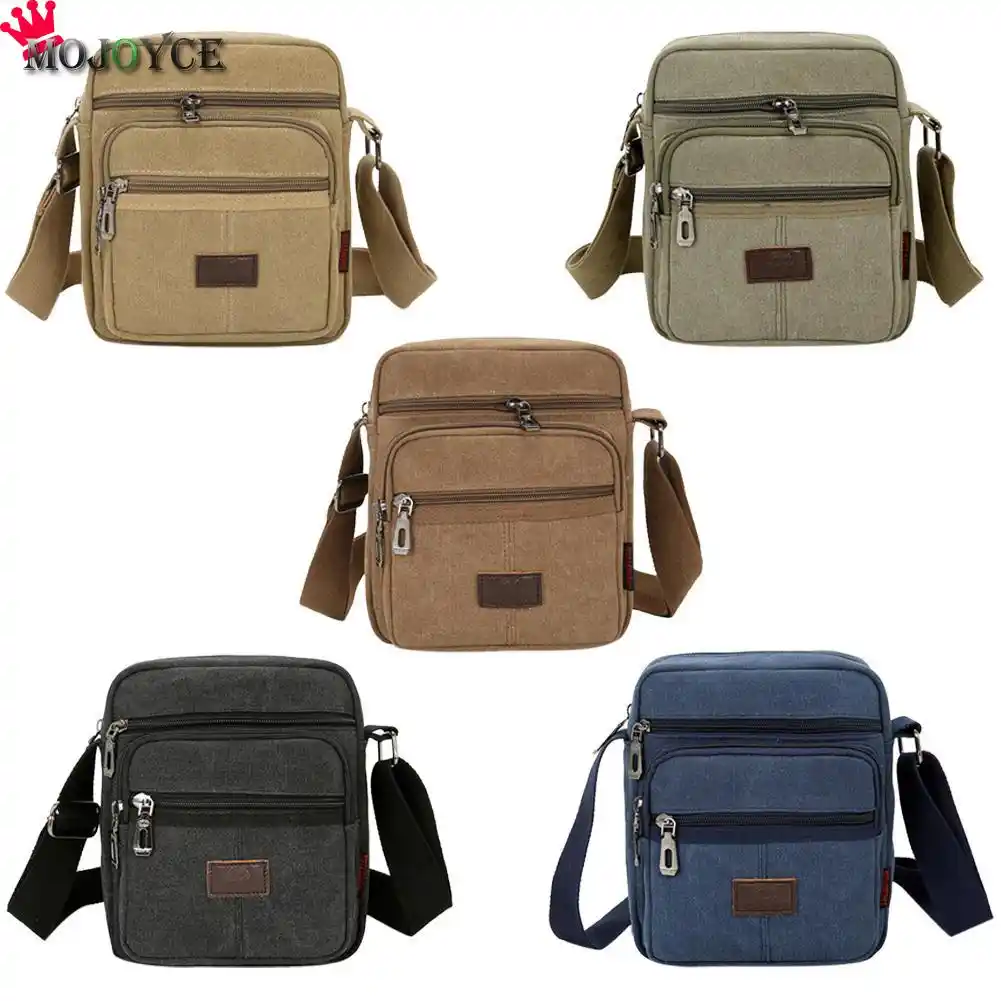 men's canvas cross body bags