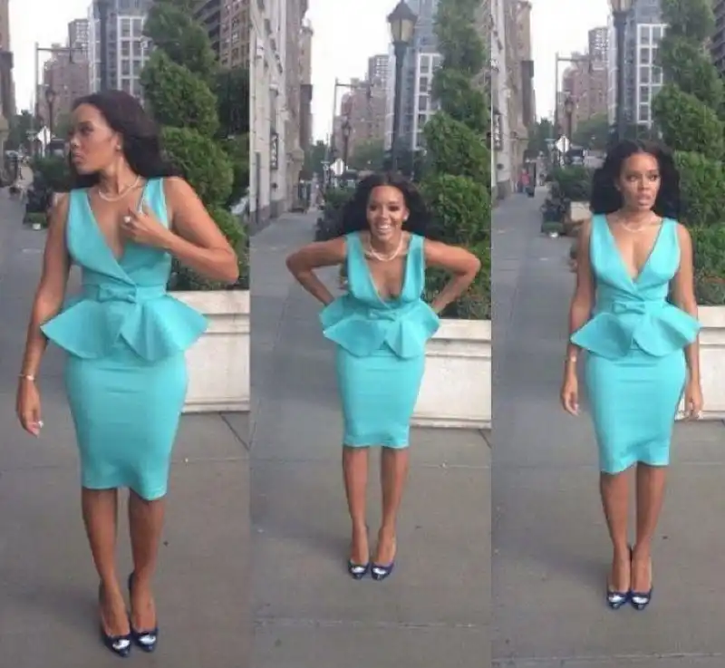 Light blue peplum dress Clearance