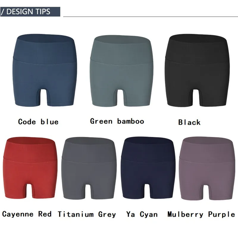 Sexy Fitness Shorts Female Gym Clothes High Waist Peach Hip Sports Tights Running Women Yoga Skims Gym Leggings Athletic Workout