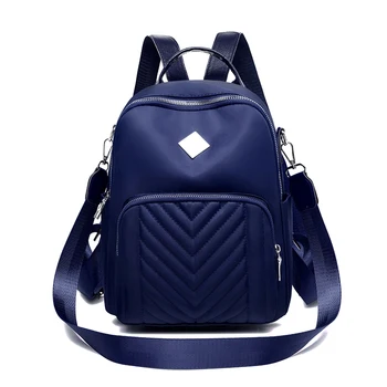 

KEENPACK 2020 New Backpack Woman Fashion Nice Material Bag Multifunction Line ball Quilting seam