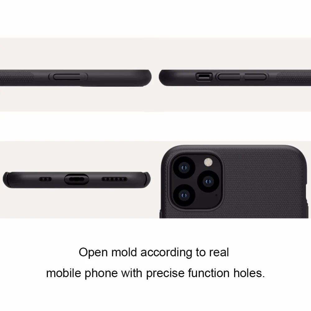 10pcs/lot wholesale NILLKIN Super Frosted Shield matte PC hard back cover case for iphone 11 pro case