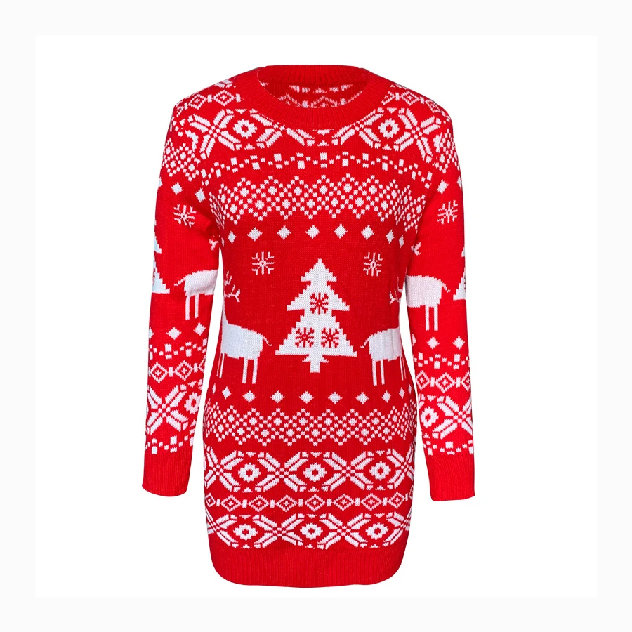 

Autumn Winter 2020 Knitted Sweater For Women Slim Pullover Sweater Vest Christmas Style Ladies Europe American Clothes Formale