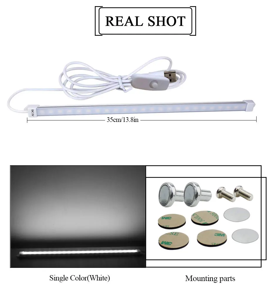 Светодиодный освещение для шкафа USB DC5V спальня шкаф рабочего кухонный светильник естесственный белый/теплый белый Мини светодиодный ночной Светильник