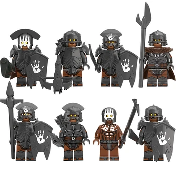 

DISNEY the Rings Building Blocks Bricks Half-Beast Human Minifigures Toys Uruk-hai Action Figures Christmas Gift Toy For Boys
