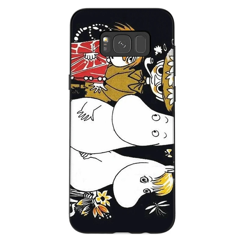 Милый мультяшный мобильный чехол для телефона samsung A20E A70S A2 J4 J6 J7 Duo Plus Prime J8 Core задняя крышка Муми-троллей мультяшный Бегемот