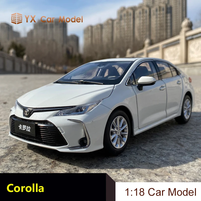 Diecast Car 1: 18 model 2019 All New Corolla Toyota 1:18 static simulation (SMALL GIFT) | Игрушки и хобби