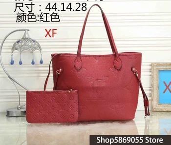 

Luxury Leather Handbags Women Bags Designer Brand Women's Shoulder Bags Large Capacity Ladies Hand Bags L414 Louis Vuitton LV-