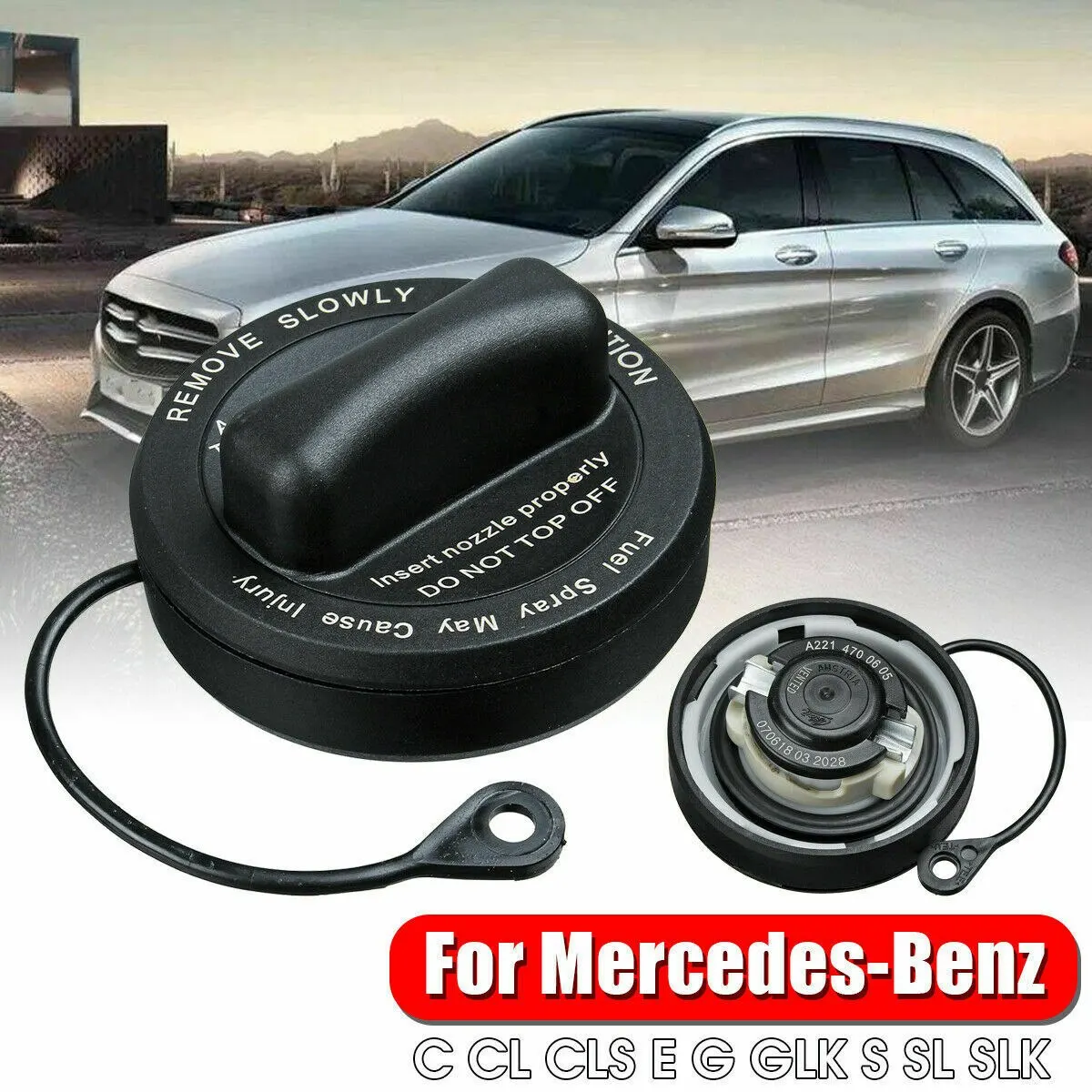 Крышка топливного бака для бензобака 2214700605 для Mercedes-Benz C CL CLS E G GLK SLK A2214700605