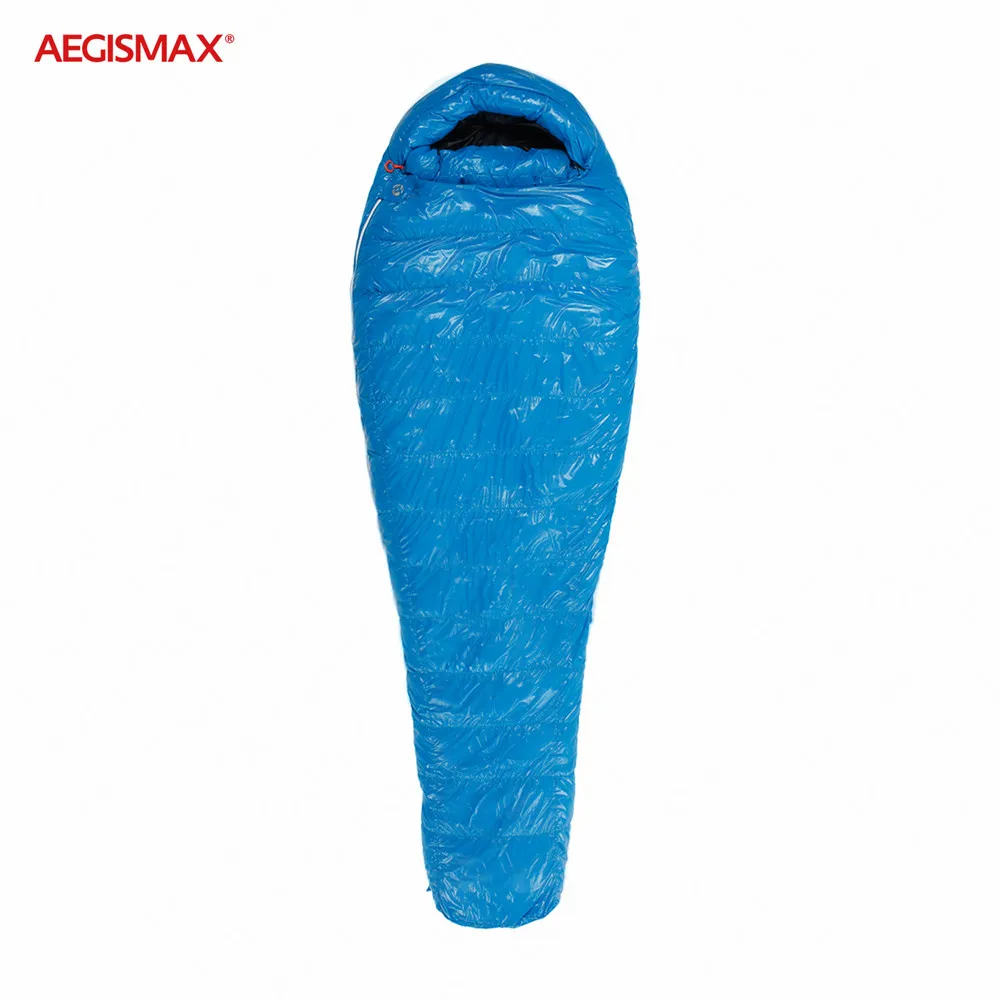AEGISMAX G Открытый Кемпинг-22℉~-10℉ спальный мешок зима 95% гусиный пух FP800 теплый 15D нейлон водонепроницаемый спальный мешок комфорт