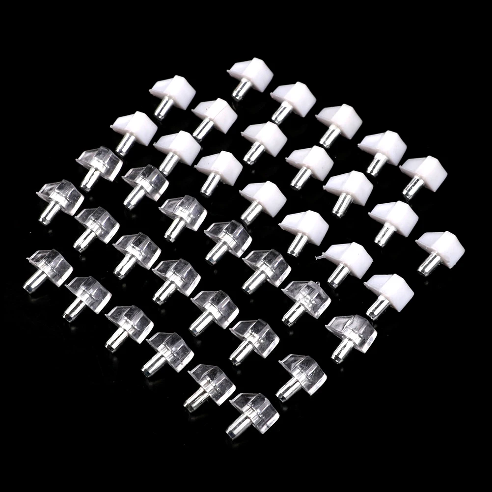 20pcs 16x10x15mm DIY Kitchen Cabinet Shelves Holder Shelf Support Pins Pegs Bookcase Mayitr Home Tools