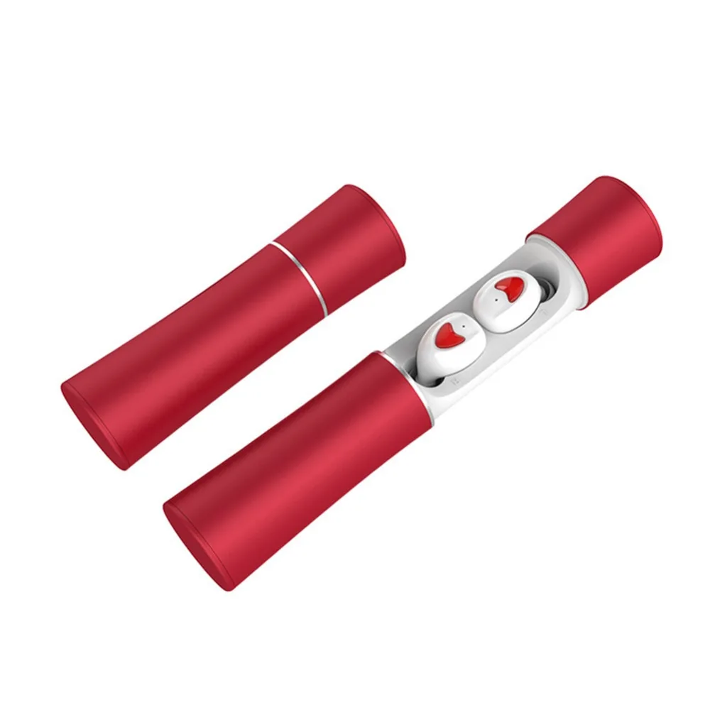 Наушники-вкладыши TWS Мини Bluetooth V5.0 Беспроводной гарнитура hi-fi звук Шум снижение Спорт Bluetooth Беспроводной наушники с зарядный чехол