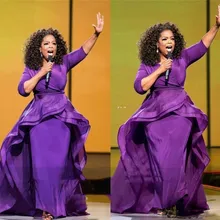 Sevintage фиолетовое платье русалки знаменитостей Средний Восток Дубай короткий рукав длинное платье для выпускного вечера Формальные Вечерние платья Abendkleider