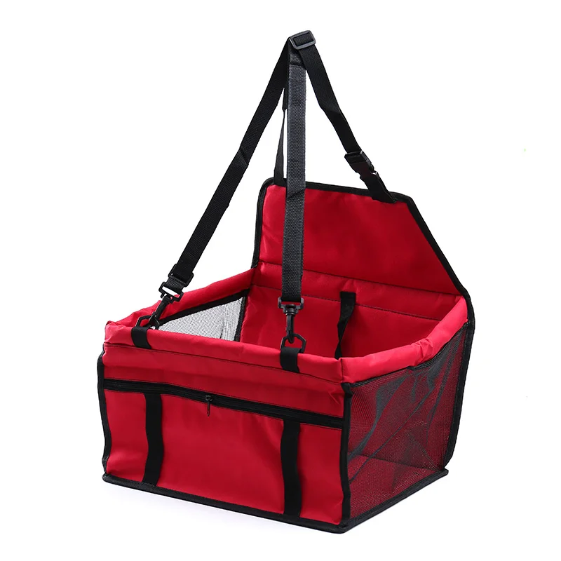 Five-color Pet Basketball Bag Breathable Pet Car Mat Net Bag Dog Car Waterproof Pad Breathable Safety Pet Travel Basket Hot