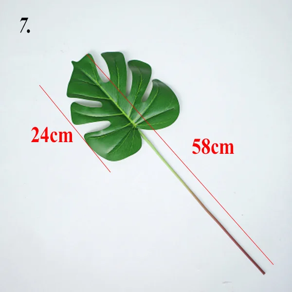 25~80cm Simulation Leaf Fake Plant Leaves for Adornment Photography Background Accessories Studio Photo Shooting Backdrops Props G
