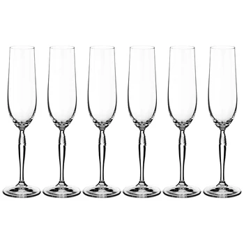 

Keira Champagne Glass Set 195 ml Height = 26 cm of 6 pcs