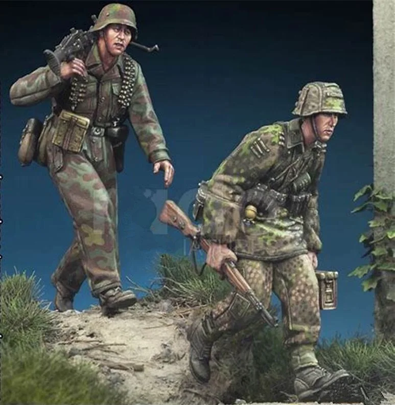 Kit de figuras de resina 1/35, sin pintar, 1036
