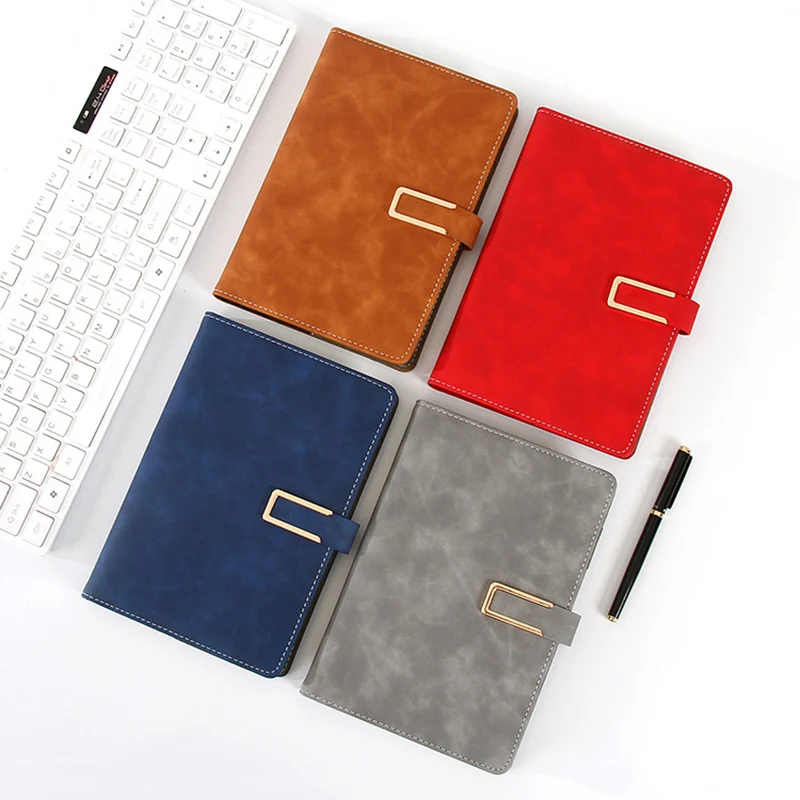 A5 Journal Business Diary Notebook DIY Agenda Planner Organizer Line Note Book Back to School Travel Handbook Notepad Stationery