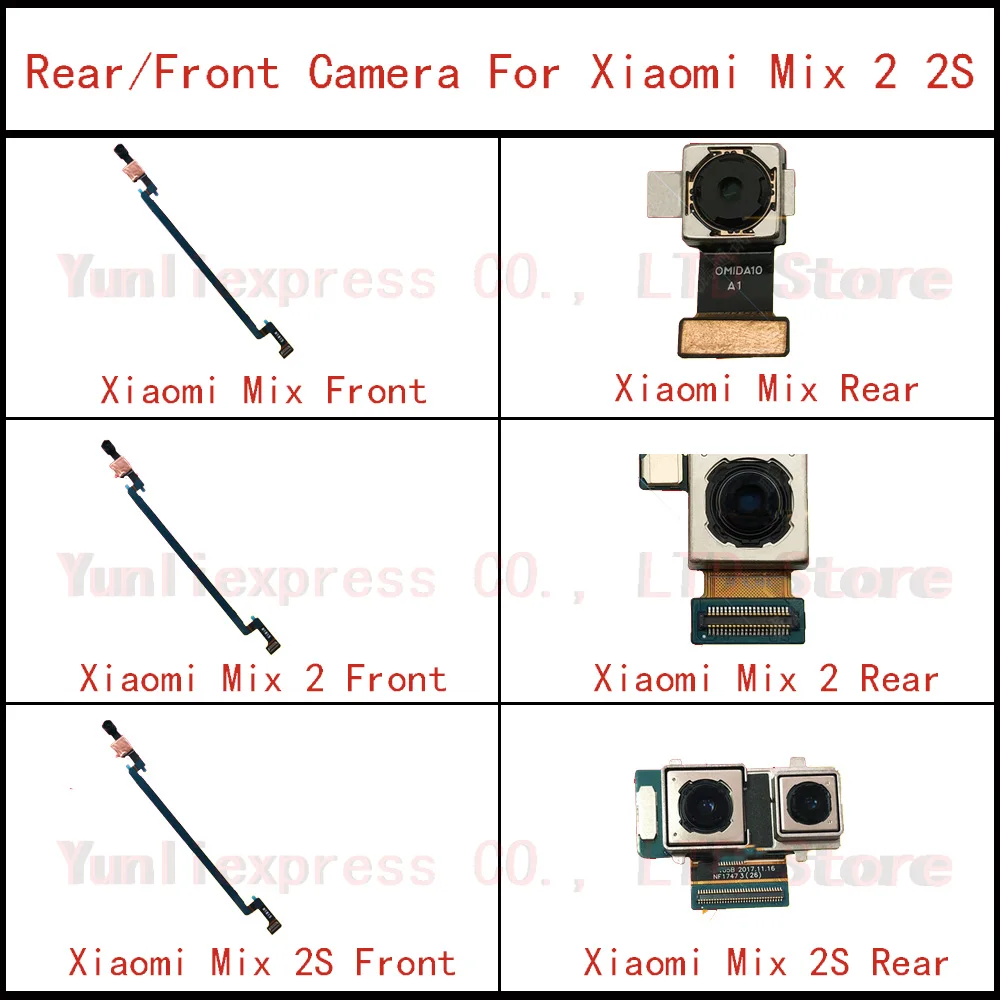

Rear Back Front Main Camera Module Flex Cable for Xiaomi Mix 2 2S