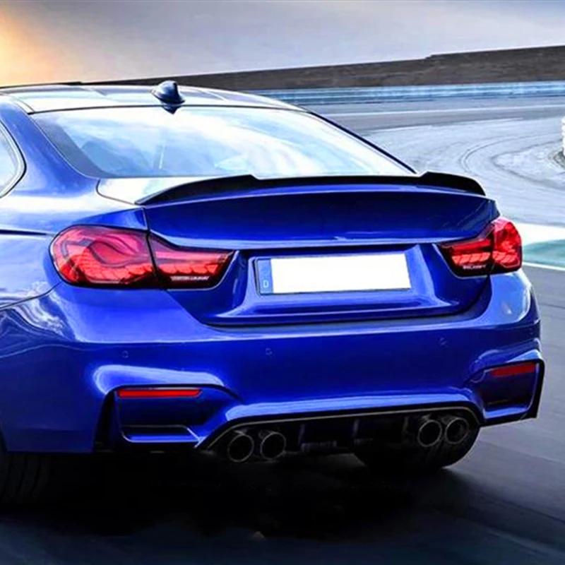 Применение для BMW M4 Series Coupe F82 спойлер 2013-2019 год 2-двери из углеродного волокна