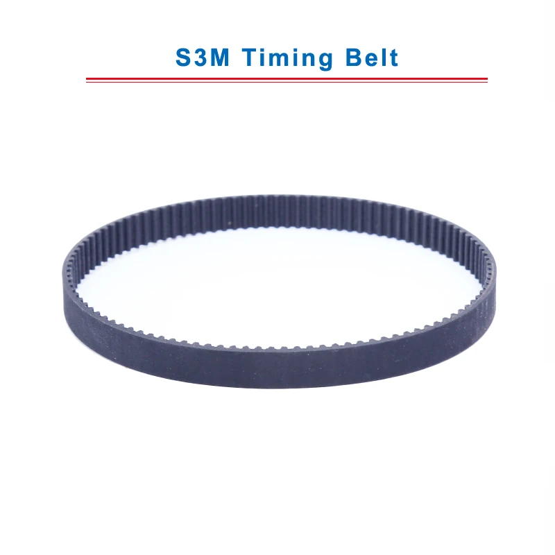 

S3M Timing Belt with circular teeth model S3M-612/630/633/660/675/690/693/699/738/741 teeth pitch 3mm belt thickness 2.2mm