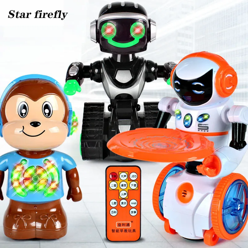 RC robot Remote control intelligent early education robot kids early education puzzle toys for children gifts RC robot Remote control intelligent early education robot kids early education puzzle toys for children gifts