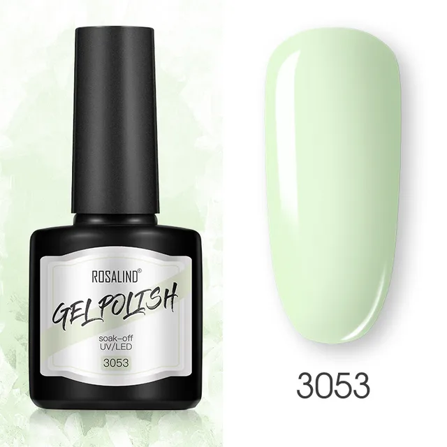 ROSALIND 8ml Gel Nail Polish Shiny Matte Effect Gel Polish For Manicure Nail Art Design Semi Permanent Painting Varnishes Gel RS17-3053