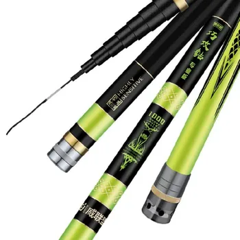 

8m-16m Power Hand Pole Taiwan Fishing Rod Telescopic Fishing Olta 28 Tune 60T Carbon Hard Carp Fishing Peche Feeder De Pesca