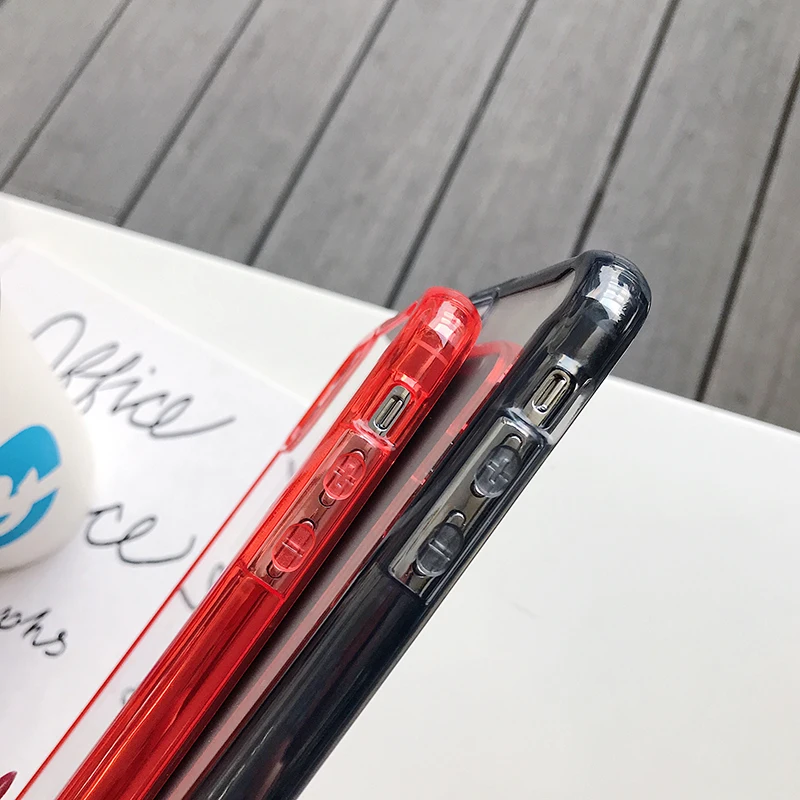 Hot Hybrid Shockproof Cover Case For Apple iPhone 11 Pro Max  11 Pro  11 Transparent TPU + PC Hard Acrylic Silicone shell Case (6)