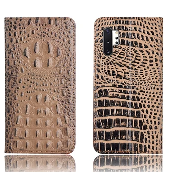

Business Natural leather flip case card slot holder for Samsung Galaxy Note 10 Plus/Samsung Galaxy Note 10 phone case coque capa