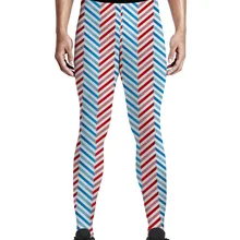 Американский флаг Ele мужские ts штаны с геометрическим узором мужские Леггинсы с карманами с высокой талией для повседневного использования вечерние пижамы из полиэстера с высокой посадкой