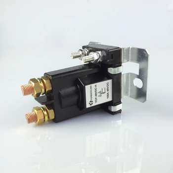 

Automobile relay 100A 48VDC DC contactor double acting closing 48V driving super large relay electromagnetic power main switch