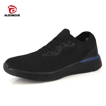 

ALDOMOUR 2020 Couple Sneakers Female Brand Sneakers Woman Running Shoes Breathable Antislip Light Flats Men's Sneakers