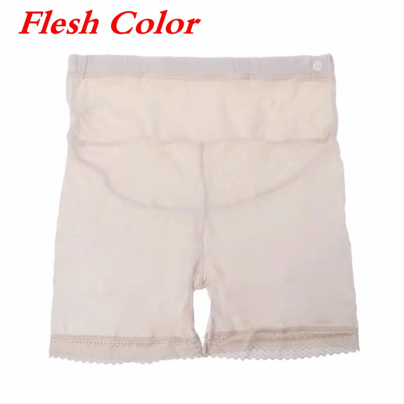 Женское корректирующее белье для беременных до середины бедра; короткие брюки; бесшовное мягкое нижнее белье для живота; ropa mujer; Одежда для беременных - Цвет: Flesh Color