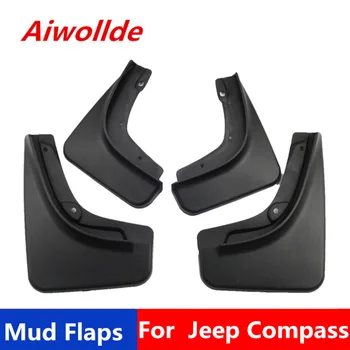 

Car Mud Flaps For Jeep Compass 1.4T 2017 2018 2019 Mudflaps Splash Guards Mud Flap Mudguards Fender