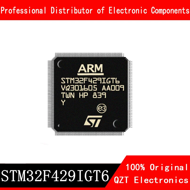 5pcs/lot new original STM32F429IGT6 STM32F429 LQPF176 microcontroller MCU stm32f429igt6 stm32f429igt stm32f429ig stm32f429i stm32f429 stm32f stm32 stm new original ic mcu chip lqfp 176