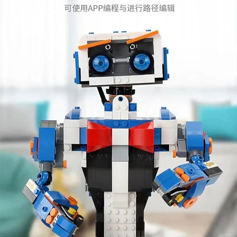 Цена Идея интеллектуального программирования робот Boost Ev3 стены E игрушки Модель Строительный набор самоблокирующиеся кирпичи блоки Развивающи...