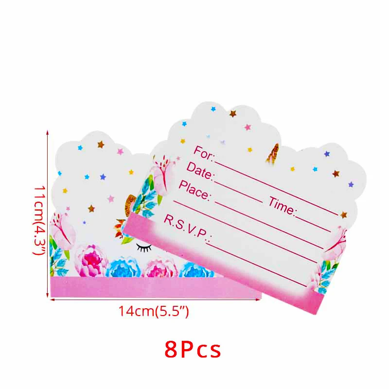 Whimsical Unicorn Birthday and Baby Shower Party Favor Boxes