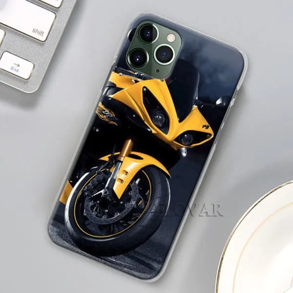 Лучший крутой мотоциклетный чехол для Apple iPhone 11 Pro 11 Pro MAX X XR XS MAX 7 8 6 6s Plus 5s SE Hosing Cover Coque - Цвет: 07