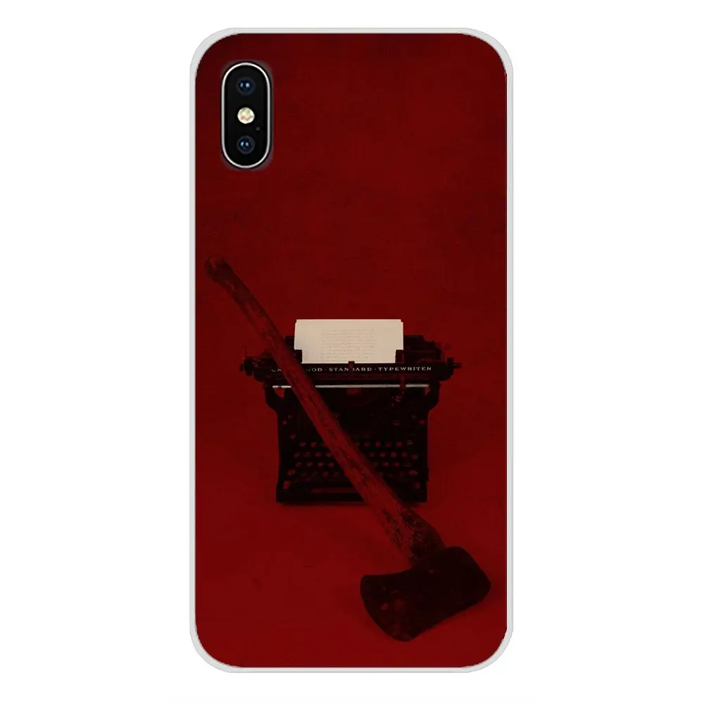 Аксессуары чехлы для телефонов Apple IPhone X XR XS 11Pro MAX 4S 5s 5C SE 6S 7 8 Plus ipod touch 5 6 блестящая пленка ужасов