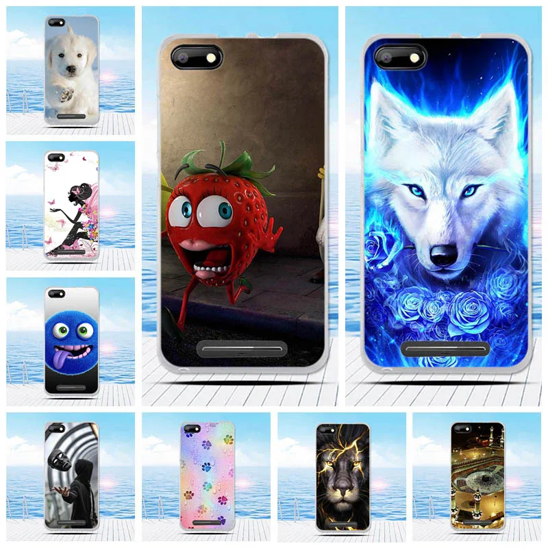 Soft TPU Phone Case For BQ Strike BQS-5020 BQS 5020 BQS5020 5.0" Silicone Painted Back Cover Cases Covers |