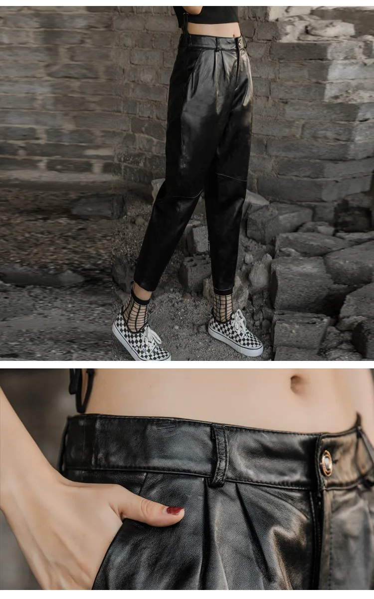 New Fashion Real Sheep Leather Pants BP28 One Piece Sales
