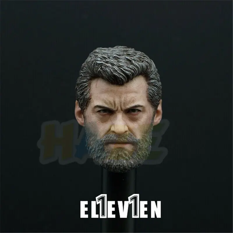 

1/6 scale Wolverine 3 Logan Beard Old Man Head Sculpt Figure Model Collection Wolverine Statue Figure In Box Xmas Gift
