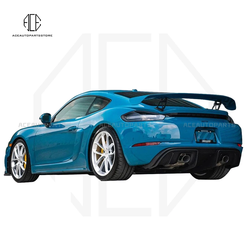 Auto-Heckspoiler Auto Carbon Faser RS Stil Schwanz Flügel Hinten Dach Lip  Spoiler Kit Für Porsche Für Cayman 718 Für B&oxster GT4 Heckflügel der  Heckklappe : : Auto & Motorrad