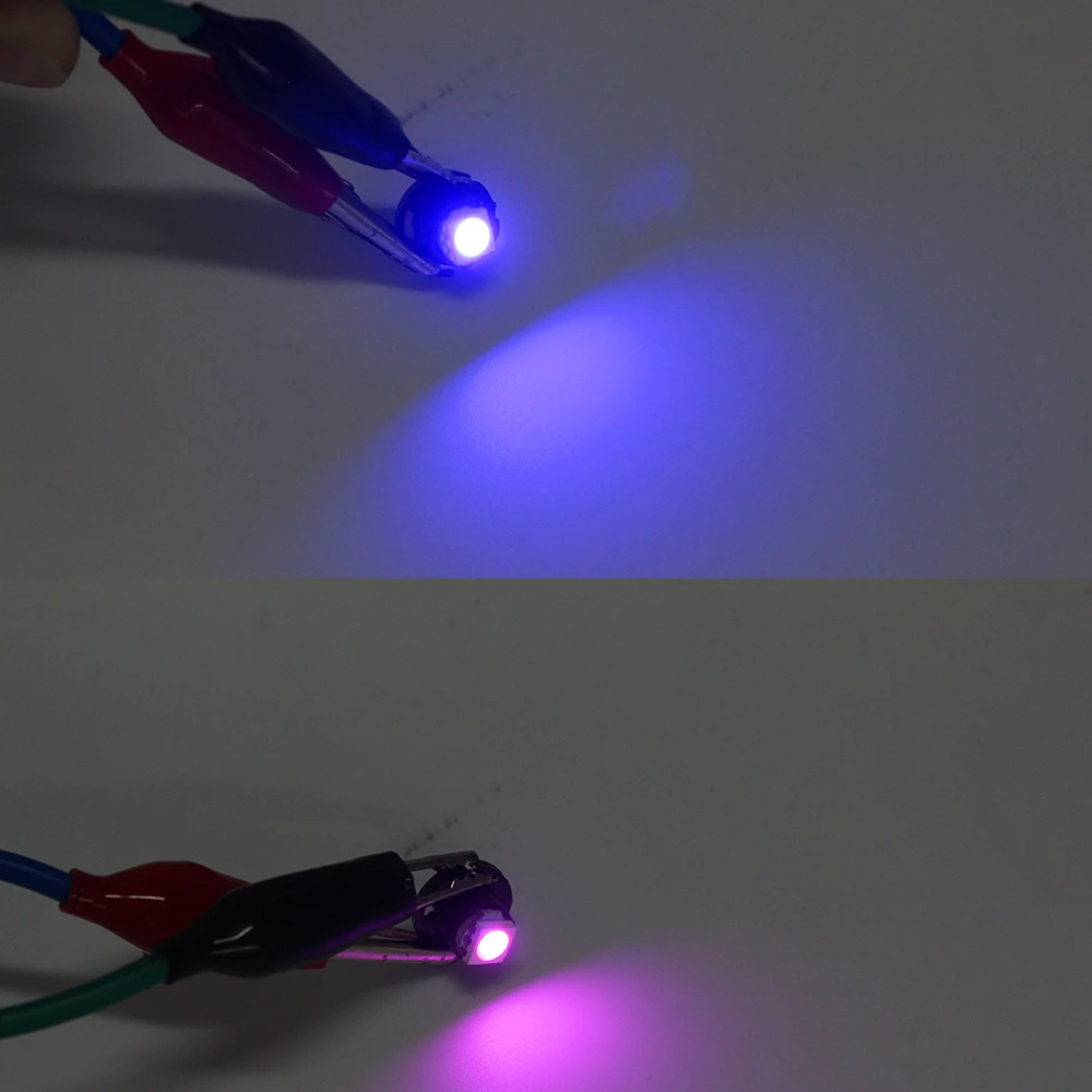 1 шт. T4.2 1210 1SMD T3 T4.7 5050 1 SMD СВЕТОДИОДНЫЙ автомобильные лампы освещения приборов Универсальный Автомобильный интерьер лампы сигнального освещения 7 цветов 12V