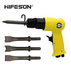 HIFENSON – pistolet à Air comprimé de haute qualité, 120mm, avec 4 burins, pelle à gaz, petit outil pneumatique pour enlever la rouille, 150Y 