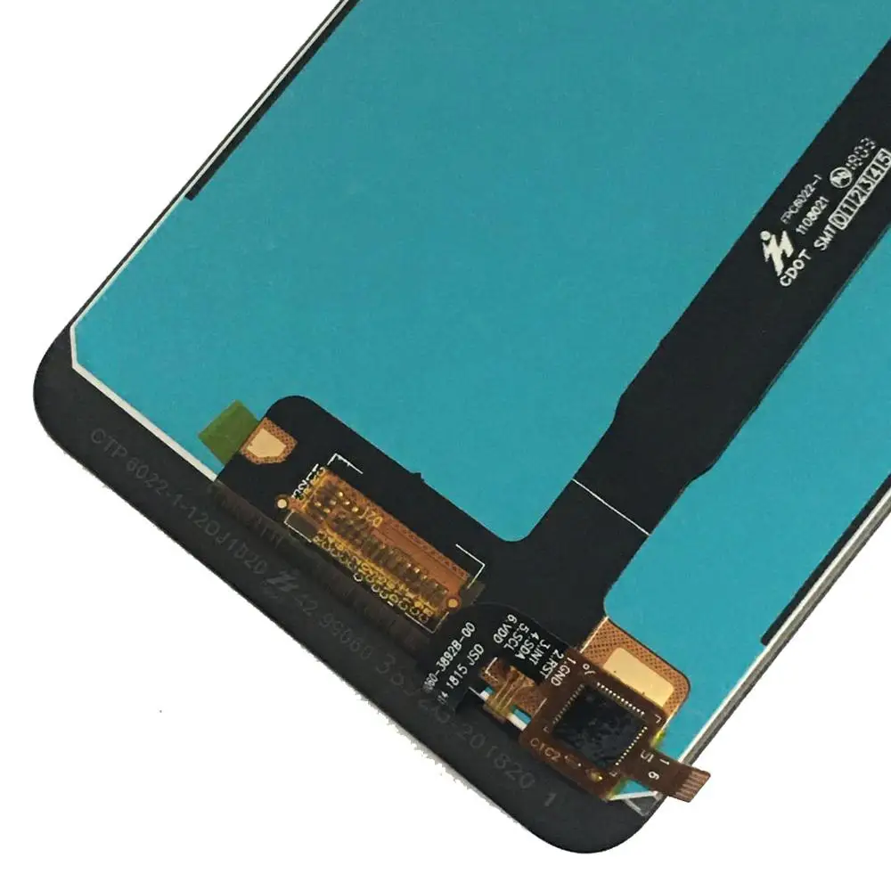6,0 дюймов для BQ BQ-6015L BQ 6015 Вселенная BQ6015L ЖК-дисплей сенсорный датчик экрана в сборе черный с инструментами лента
