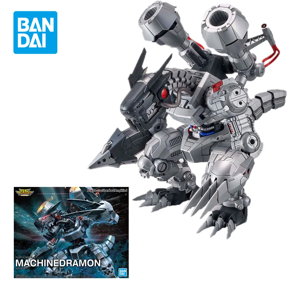 

25cm Bandai Original Anime Figures Mugendramon Digimon Adventure PVC Assembled Action Figure Collection Model Boy Toy Gifts