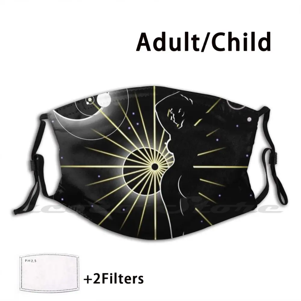 

Sky Цыганская моющаяся трендовая фильтровальная маска Pm2.5 пирамиды пустыня древняя таинственность ландшафт научная фантастика