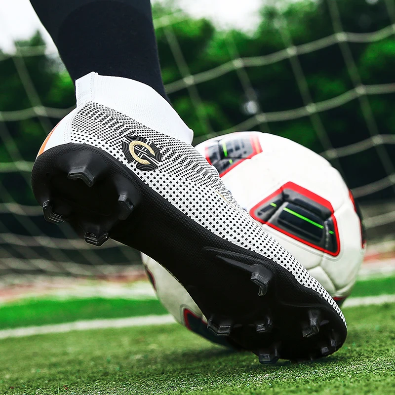Crampons De Football Au Sol Fermes Pour Hommes Adolescents